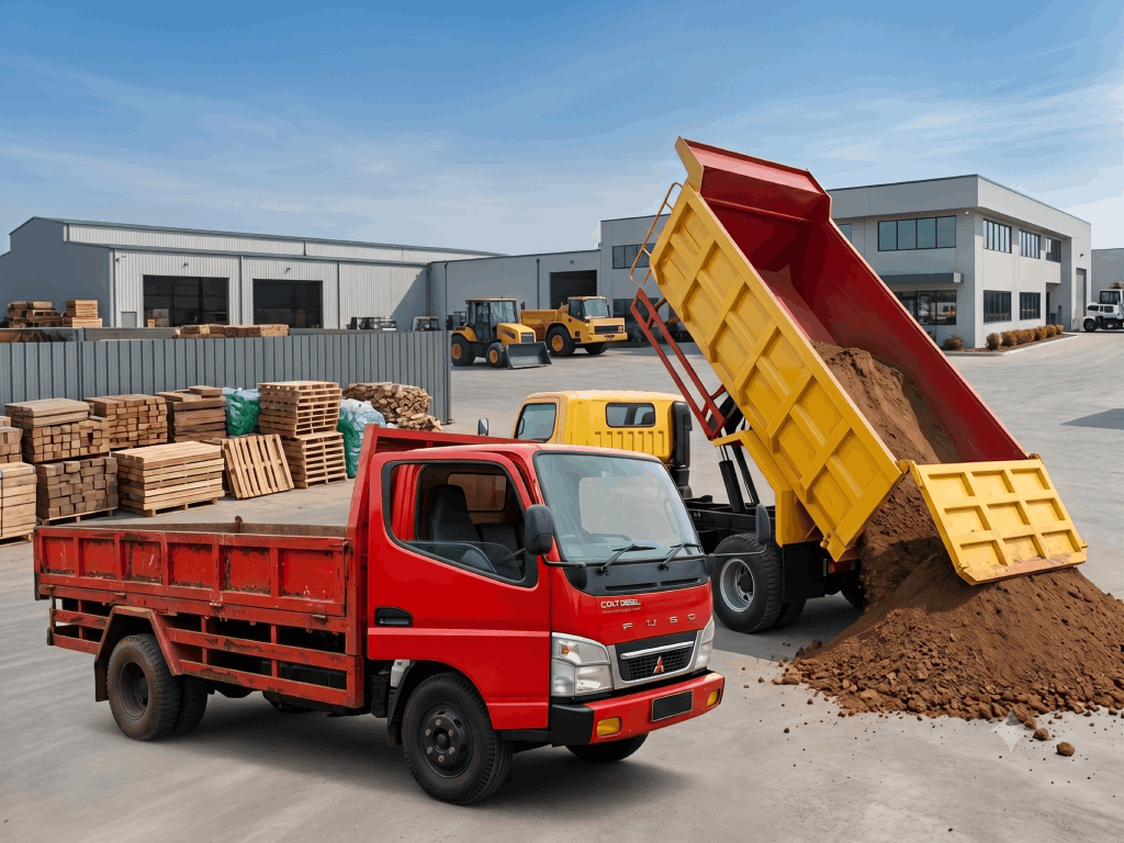 Rental Dump Truck & Colt Diesel
